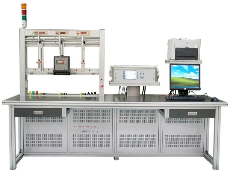 Apparecchiatura di collaudo fissa del tester di energia di alta precisione 0.01s di trifase