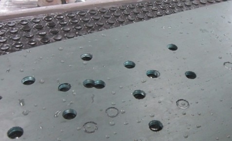 PERFORATRICE ORIZZONTALE DI VETRO