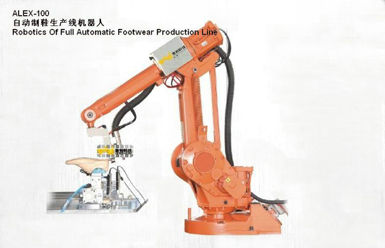 Scarpa completamente automatica che fa la linea di produzione