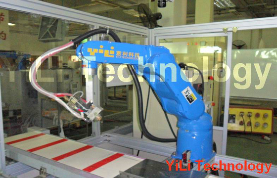 Scarpa completamente automatica che fa la linea di produzione