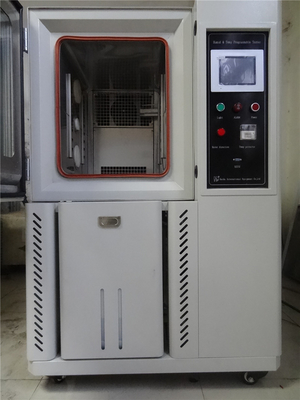 Camere su misura di umidità di temperatura 225L, apparecchiatura di collaudo del piatto dell'acciaio inossidabile