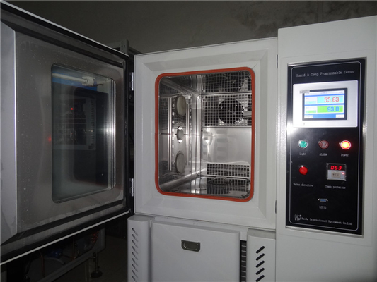 Camere su misura di umidità di temperatura 225L, apparecchiatura di collaudo del piatto dell'acciaio inossidabile