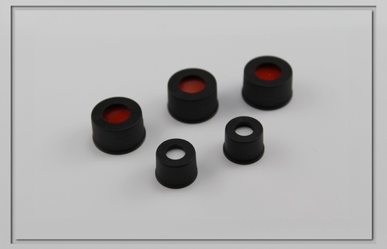 fiale di vetro di scintillazione di prova di laboratorio con il cappuccio di plastica del foro centrale, 1.5ml