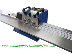 Tre spessore dell'attrezzatura 0.6mm-3.0mm del PWB Depaneling della tagliatrice della scanalatura di V