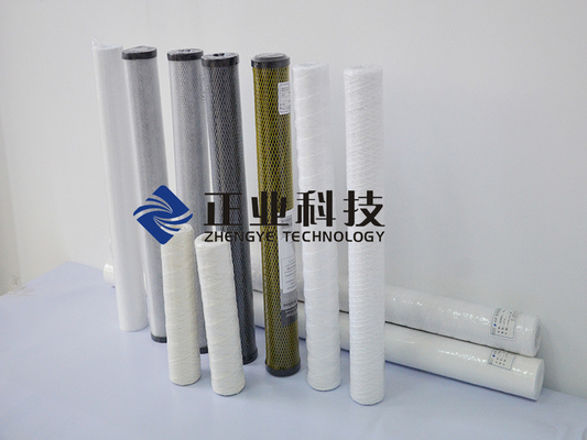 Le cartucce di filtro liquide fatte dei pp Yarn tessendo intorno al foro multi-