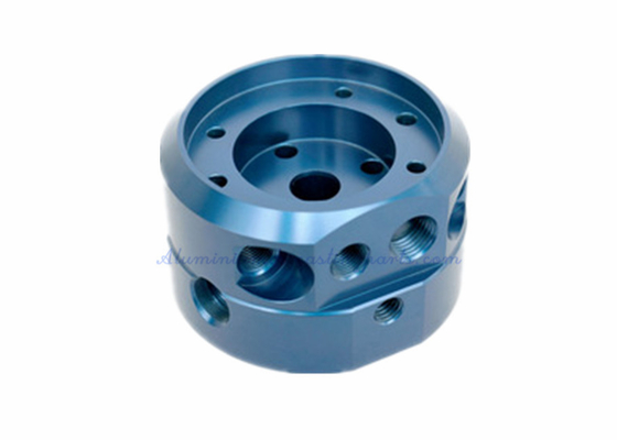 Pezzi meccanici anodizzati di precisione di CNC dell'alluminio 6061-T6 su ordine