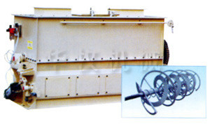 Macchina d'alimentazione su misura del miscelatore di potere 7.5kw Horizental per alimento, industrie molitorie HJJ80